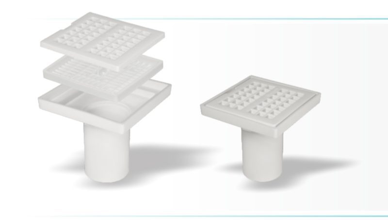 کفشور10*10 مشبک سفیدمدل مهام - Image 4