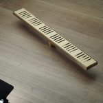 کفشورخطی60مشبک طلایی