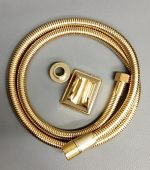 شلنگ توالت طلایی براق کششی مدل اعلاء - Image 2