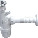 سیفون ظرفشویی مدل تک لگن