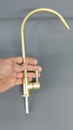 شیر تصفیه آب اهرمی طلایی - Image 3