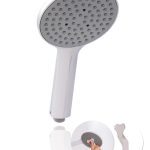 سردوش تلفنی تک حالته کروم مدل مهرآب