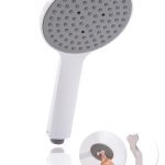 سردوش تلفنی تلفنی تک حالته سفید مدل مهرآب