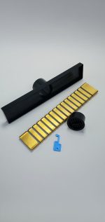 کفشورخطی30مشبک بدنهABSمدل درب استیل اکو - Image 4