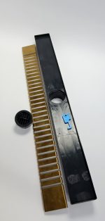 کفشورخطی60مشبک بدنهABSمدل درب استیل اکو - Image 4