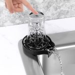 لیوان شور فشاری سینک ظرفشویی مدل پایه برنجی