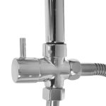 سه راهی دوش حمام کروم مدل براق - Image 2