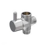 سه راهی دوش حمام کروم مدل براق