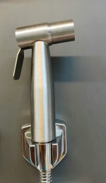 پک شات آف توالت استیل مات و شلنگ وکیوم - Image 4