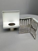 کفشور دیواری مشبک استیل مدل موازی - Image 3