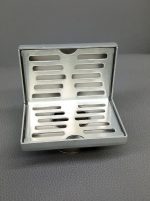 کفشور دیواری مشبک استیل مدل موازی