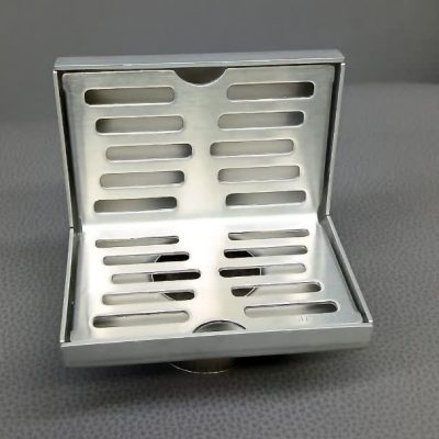 کفشور دیواری مشبک استیل مدل موازی