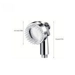 دوش سرشور کوچک شانه دار مدل کروم - Image 3