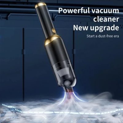 جارو شارژی خودرو چراغ قوه LED مدل P9