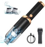 جارو شارژی خودرو چراغ قوه LED مدل P9 - Image 2