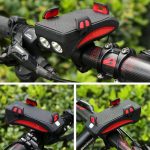 هولدر موبایل پاوربانک  چراغ قوه دوچرخه - Image 3