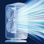 پنکه دوقلوی رومیزی شارژی - Image 5