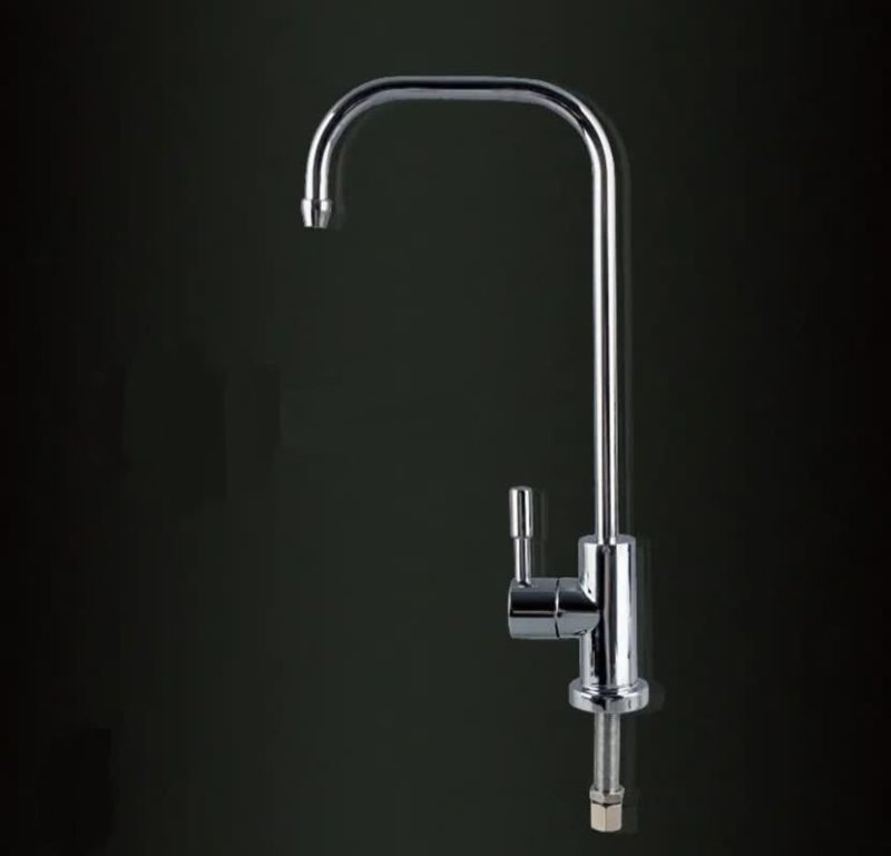 شیرتصفیه آب اهرمی کروم براق سنگین - Image 1