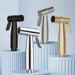 شات آف تکی توالت استیل مشکی مات بدون شلنگ - Image 2