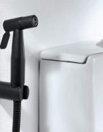 پک شاتاف توالت فرنگی مشکی استیل 304