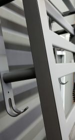 حوله خشک کن برقی مدل فلت مشکی - Image 4