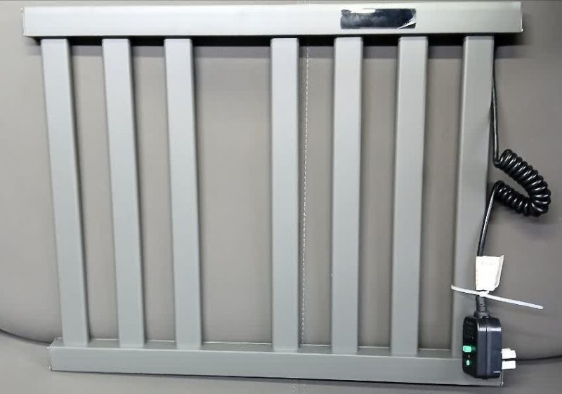 حوله خشک کن برقی مدل فلت مشکی - Image 5