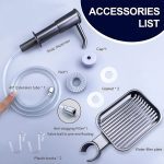 جامایع توکار ABS سبددار شلنگ بلند مدل کاریزما - Image 6