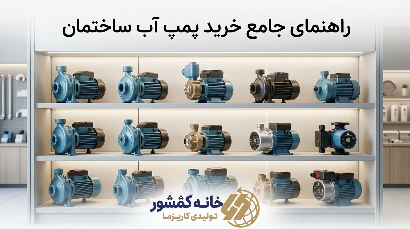 انواع پمپ آب